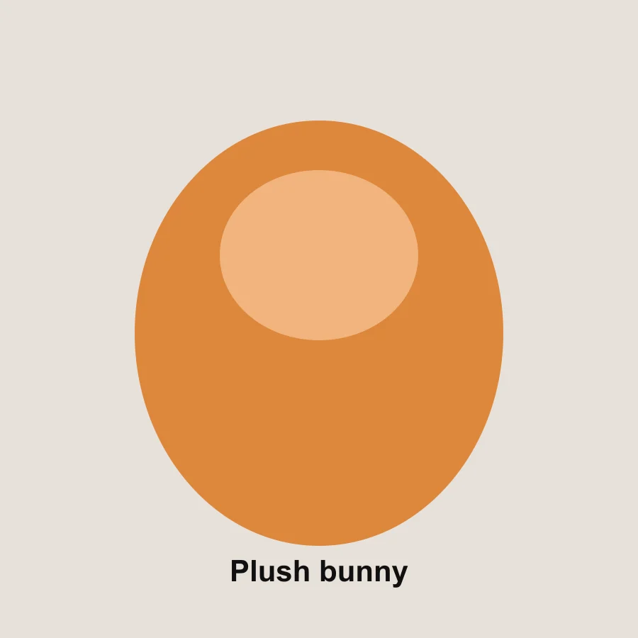 Plush bunny